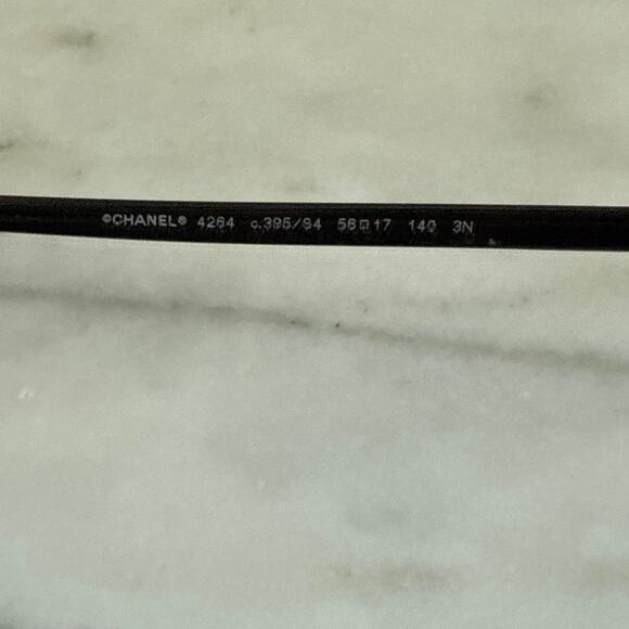 Chanel Black Sunglasses - Picture 6 of 8